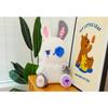 Adorable Rose-themed Plush Rabbit Toy Perfect For Halloween And Gift Giving