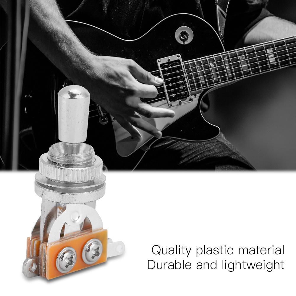 Переключатели 3-позиционный селектор звукоснимателей для электрогитары LP, инструмент, аксессуар (Серебряный)