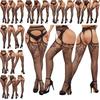 Sex For Stockings Women With Stretchy Fishnet Design Crotch Socks Fashion Gift