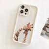 Милый чехол для телефона с узором жирафа для iPhone 17 16 15 14 13 12 11 Pro/ Max /Plus противоударная задняя крышка