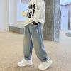 Детские джинсы Весенние корейские свободные брюки Повседневные брюки для мальчиков Весенне-осенние стили