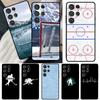 Спортивный чехол с рисунком катка для хоккея для Samsung Galaxy S23 S22 Ultra S20 FE Note 20 Note 10 S8 S9 S10 Plus S21 Ultra