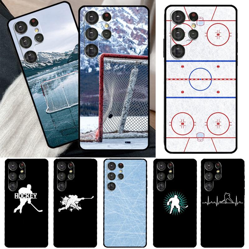 Спортивный чехол с рисунком катка для хоккея для Samsung Galaxy S23 S22 Ultra S20 FE Note 20 Note 10 S8 S9 S10 Plus S21 Ultra