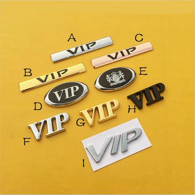 Стайлинг автомобиля 3D металлические наклейки VIP Junction Продукция Эмблема Наклейка Автоаксессуары