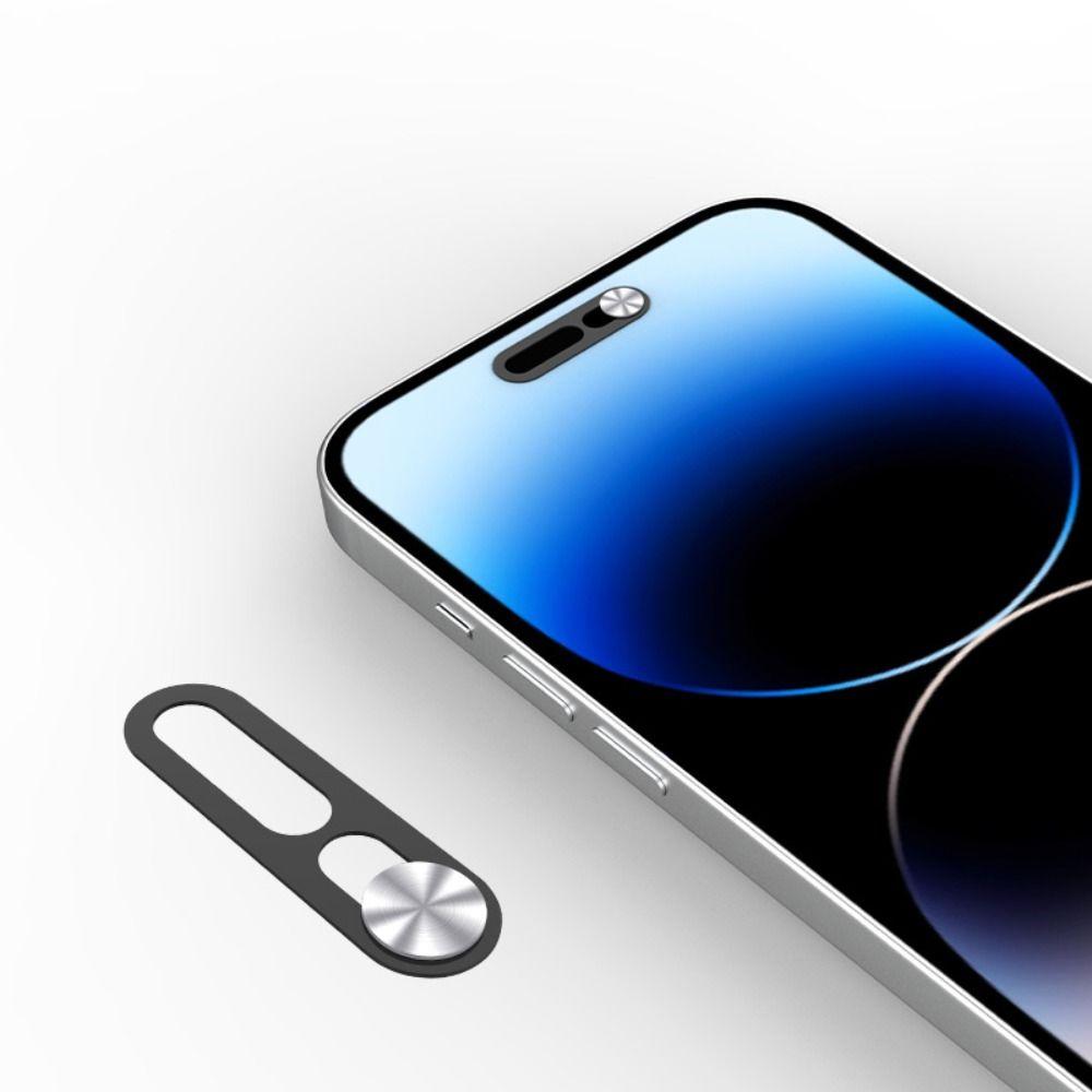 3PCS Phone Lens Antispy Metal Privacy Cap Webcam Cover Front Camera Slider Lens Sticker