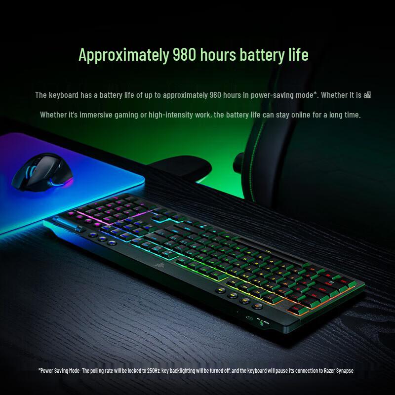 Механическая игровая клавиатура Razer BlackWidow V4 Low Profile с тремя режимами