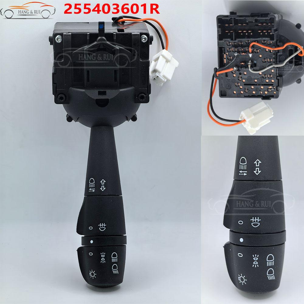 255403601R Headlight Switch For Dacia Duster Lodgy Logan II Sandero Steering Column Switch