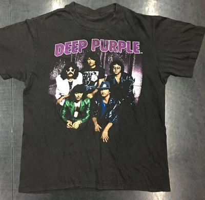 Винтажная темно-фиолетовая футболка для участника группы, семьи Черная S-5XL SN128 Унисекс