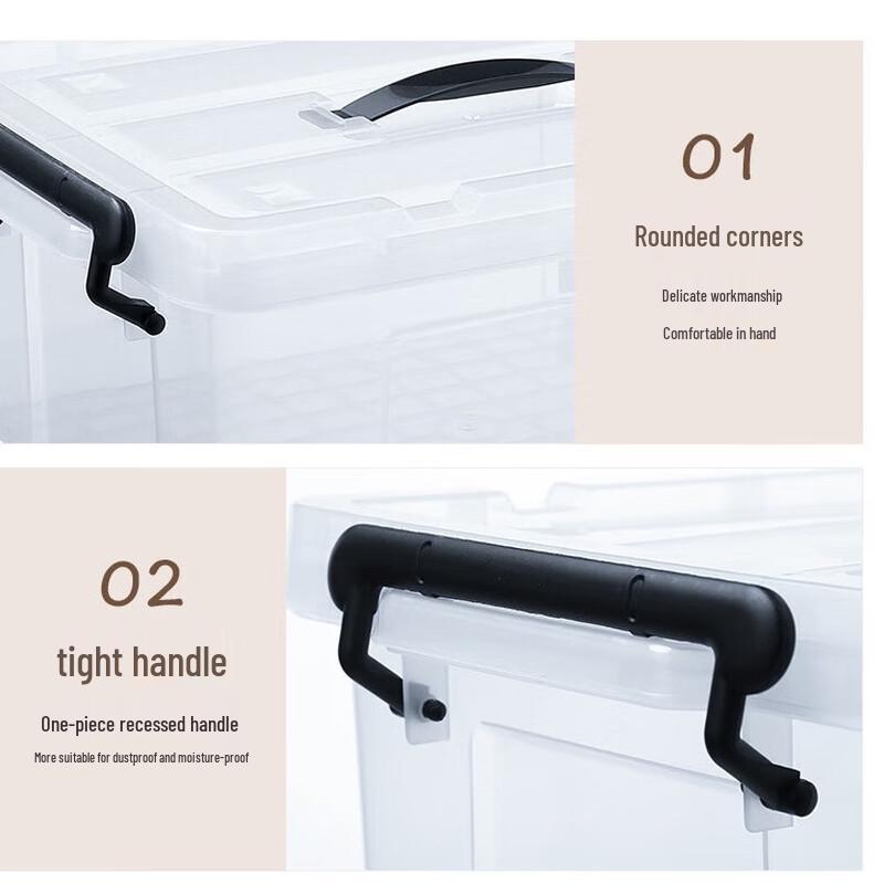 Large Transparent Storage Box