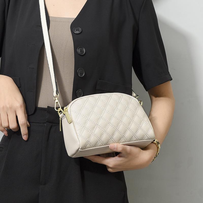 Сумка-мессенджер из натуральной коровьей кожи для женщин, повседневная модная сумка через плечо, мягкая роскошная женская сумка