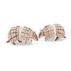Tsukurun 3D Wood Puzzle with Japanese Instructions Species desu® (Endangered Series Armadillo)