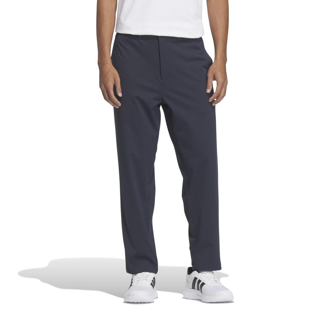 Adidas Premium Regular Fit Double Knit Tailored Open Hem Pants In Legend Men's Full-Length (KQD58) Ink/Black (JM2097)