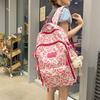 High School College Student Schoolbag Women's Fashion New Fashion Leopard Print Large Capacity Backpack Trend Versatile Travel Backpack
