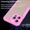 Серия Armor Чехол для iPhone 15 Pro PC+TPU Полупрозрачный Матовый Финиш Защитный Чехол для Телефона