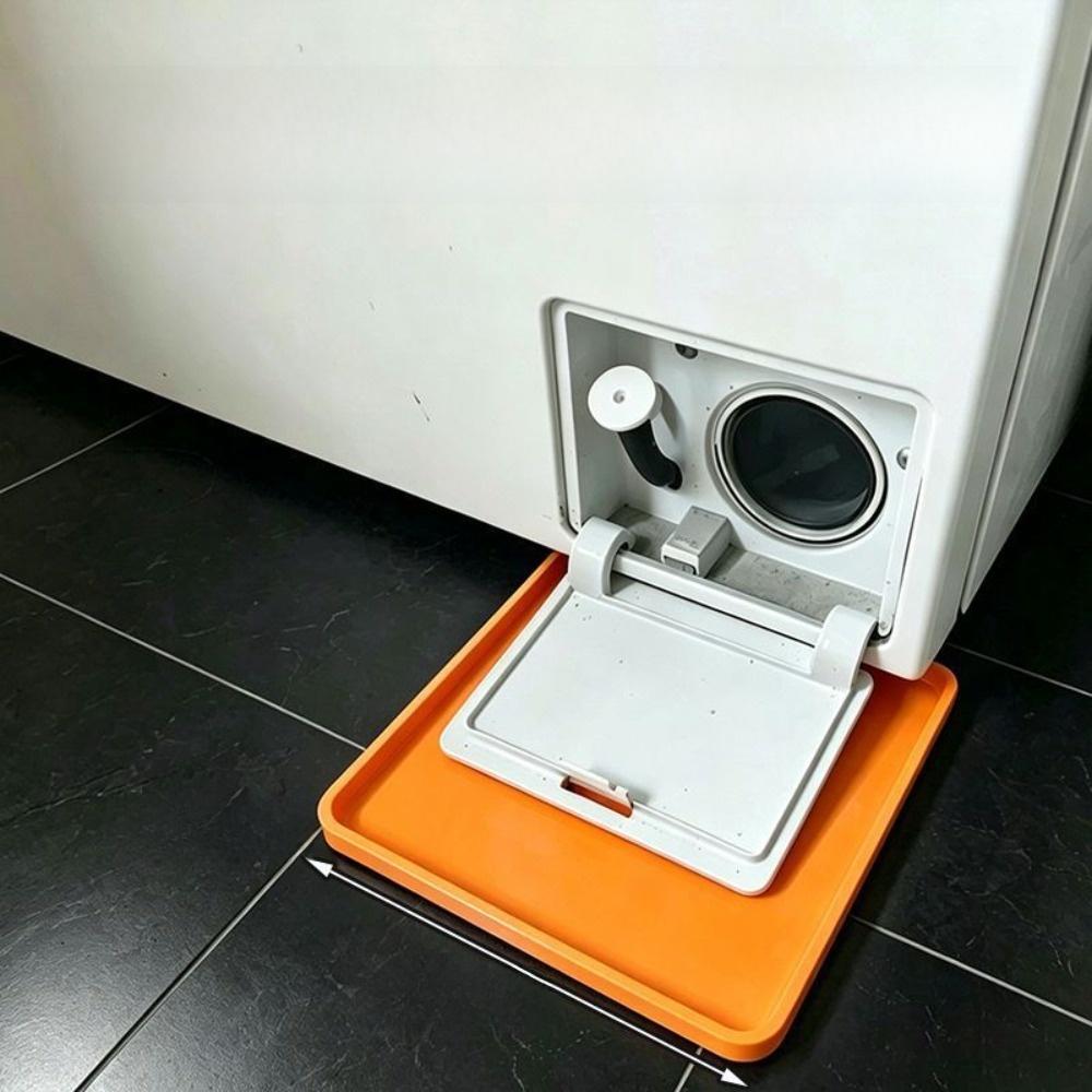 Detachable Washing Machine Drain Tray Universal Leak Catch Pan Washing Machine Maintenance