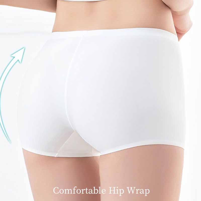 Мягкие бесшовные безопасные короткие брюки, летние шорты под юбку, дышащие короткие колготки из модала из ледяного шелка, нижнее белье