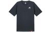 New Balance T Shirts Unisex Dark Gray Crew Neck Moderate Straight Fit MT11592-ECL