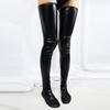 Чулки для высоких сапог Однотонные Аксессуары для одежды Носочно-чулочные изделия Выше колена На бедро Женские чулки