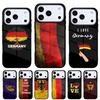 Чехол для телефона с флагом Германской империи для iPhone 17 16 15 14 13 Pro Max Задняя крышка для 12 11 Pro Coque