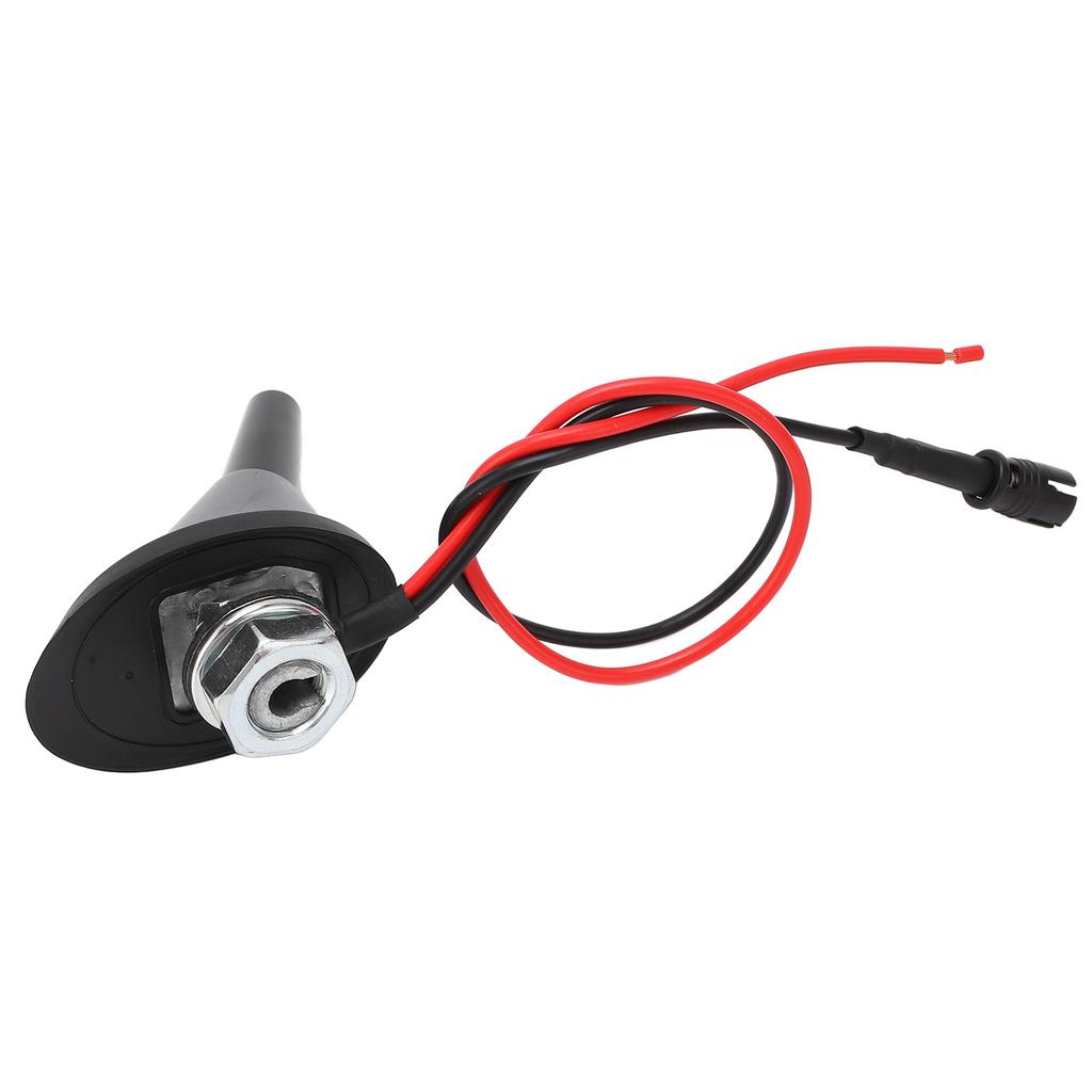 Car Roof Antenna Raku 2 Base with Amplifier Kit Short Type Universal Compact Design for Automobiles