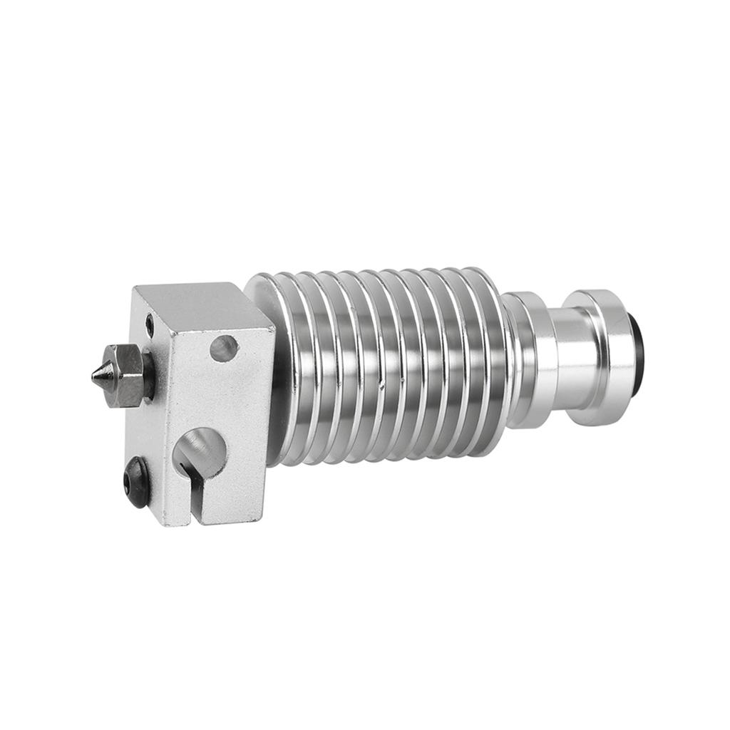 Heatsink Extruder Radiator with Collet Clip V6 Nozzle 1.75mm Filament Hotend Compatible with PT100 Prusa I3 MK3 3D