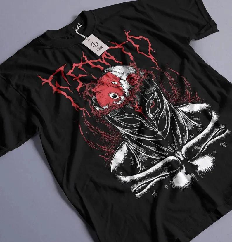 Anime Vintage Special Black Swordsunisex Skull Knight Unisexga Anime Unisex Tshirt