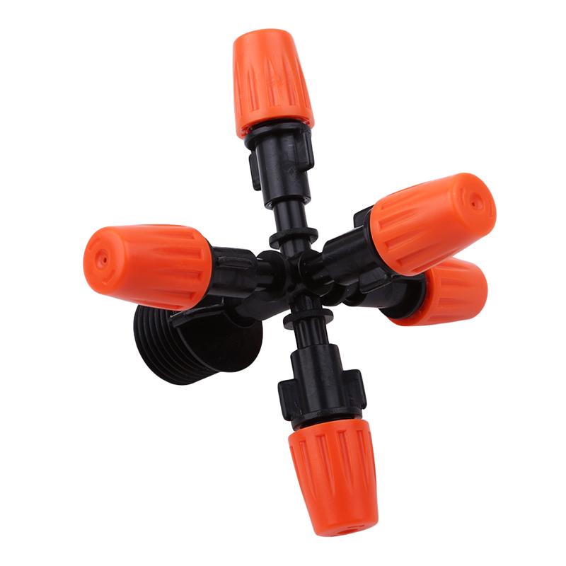 Регулируемая садовая насадка с 5 головками для автоматического спринклера для теплицы