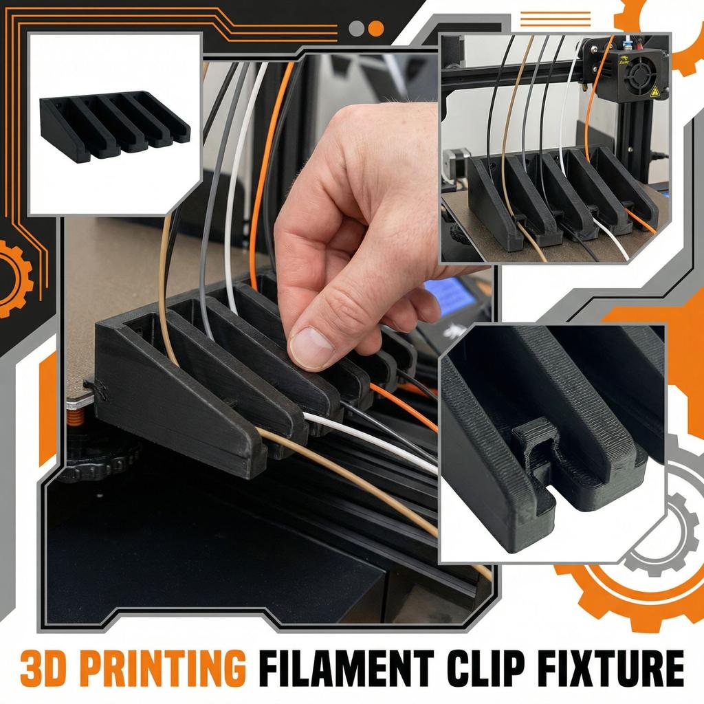 Зажим-струбцина для 3D-печати, зажим, фиксированный кронштейн