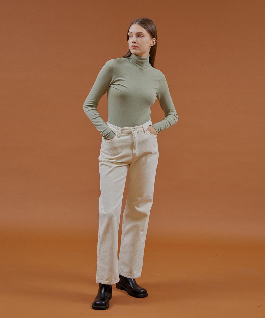 PINBLACK Soft Peach Pants Ivory