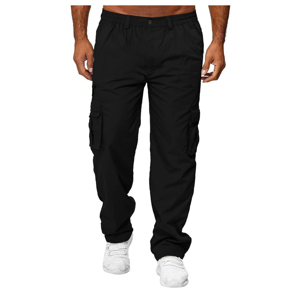 Men's Sports Casual Jogging Trousers Lightweight Hiking Work Pants Outdoor Pant