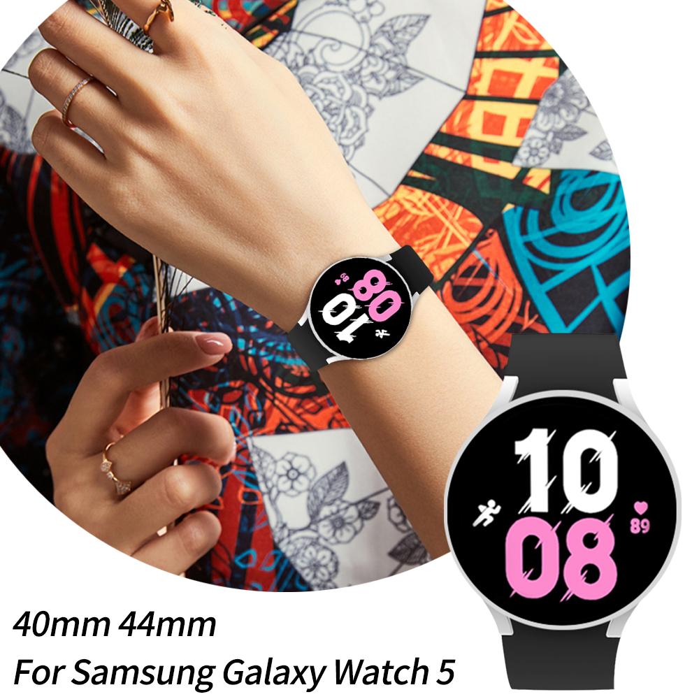 Чехол для Samsung Galaxy Watch 4/5/6 40мм 44мм 45мм PC Матовый Защитный Бампер Корпус для Watch 6 Classic 43мм 47мм Защитная Крышка