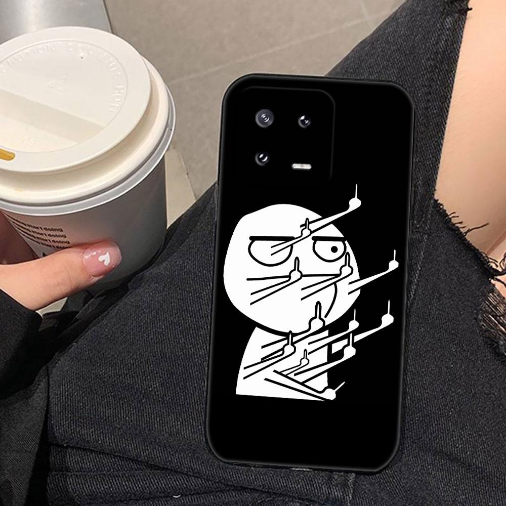 Мультяшный Милый Смешной Мужчина Чехол для Телефона Для Xiaomi 15 15T 14 14T 13 12T 11 11T POCO F8 F7 F6 F5 X7 X5 M6 M7 PRO Ultra DIY Чехол