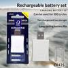 Перезаряжаемый набор батарей для поплавка Cr425 с USB-зарядным устройством, 300 циклов перезарядки, долгая работа для рыбалки на открытом воздухе