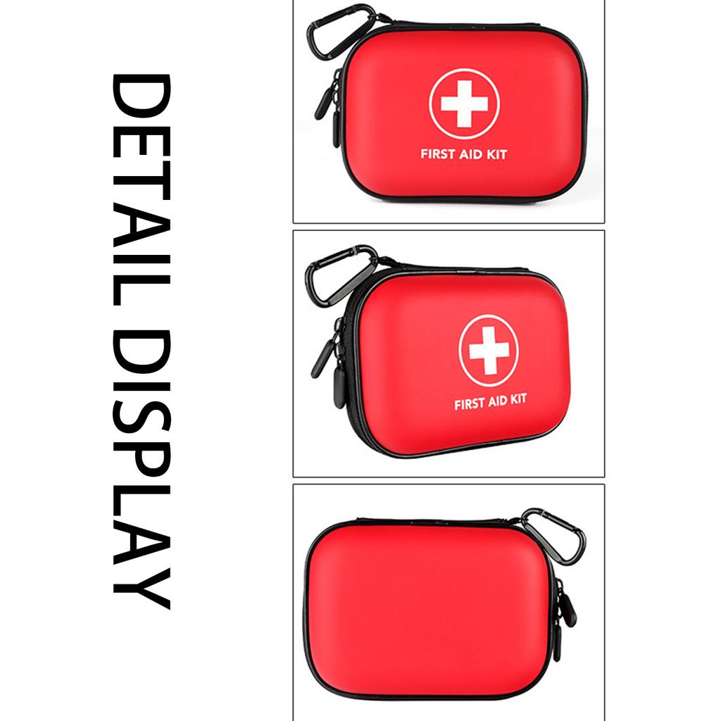 Пустая медицинская сумка для хранения первой помощи Маленькая сумка из ПУ ЭВА Чехол для дома, улицы, путешествий, кемпингового оборудования, лекарств, выживания