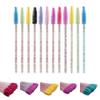 50Pcs Crystal Women Eyelash Disposable Eye Makeup Faux Brushes Cosmetic Tools Beauty Health