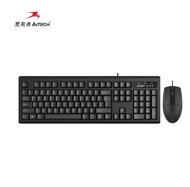 A4Tech Wkm-1300 RGB Проводной Игровой Набор Мышь USB Совместимый для Ноутбуков Настольных Компьютеров Предназначен для Офисного Использования В Наличии
