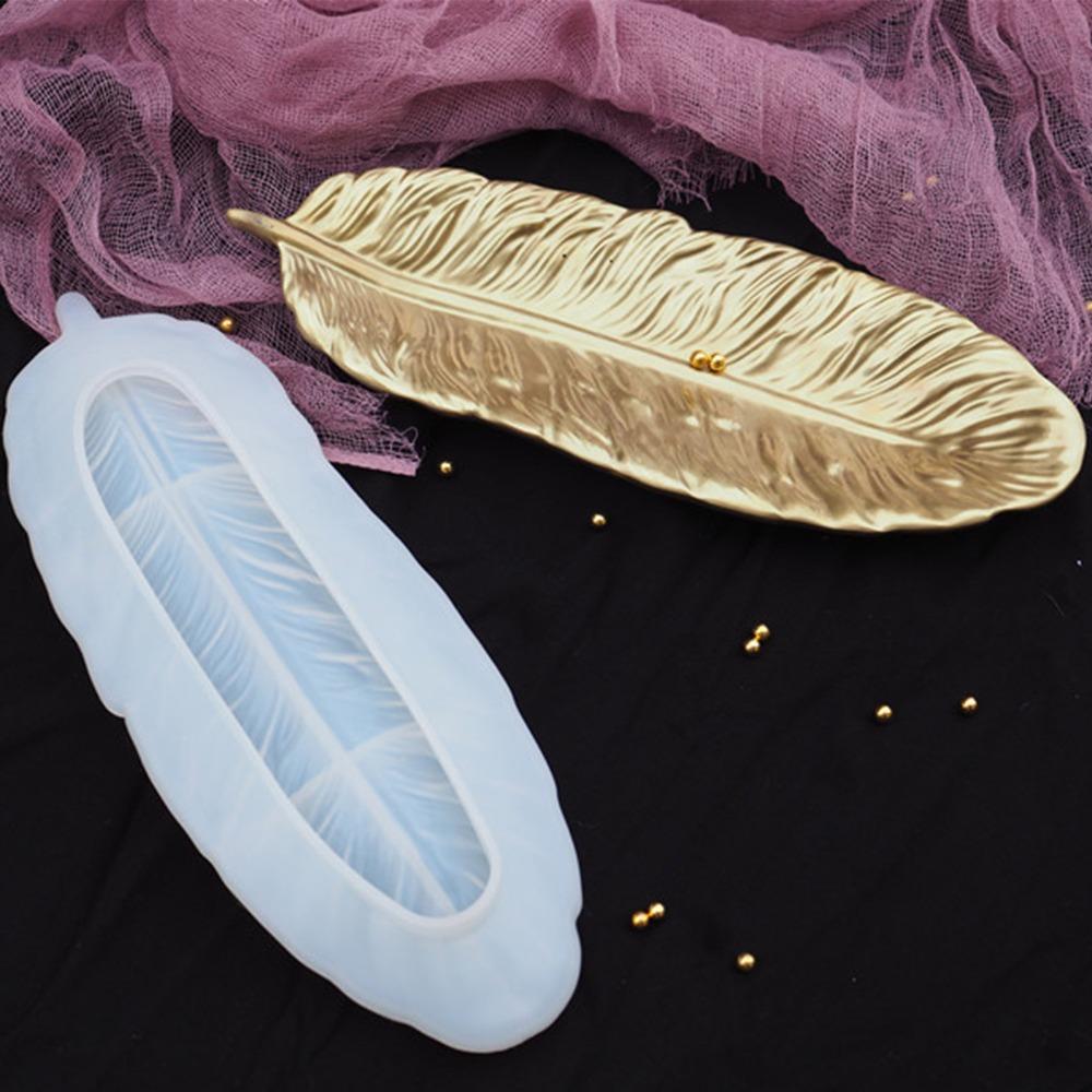 Feather Silicone Mold White Feather Shape Mold Jewelry Tools Resin Casting Mold Resin Casting