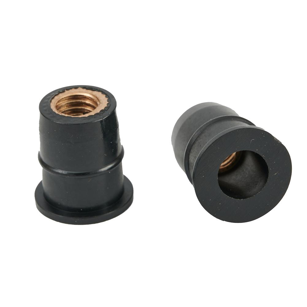 Damper Panel Nuts Fixing 6mm Accessories Parts Replaces 10PCS / KIT New