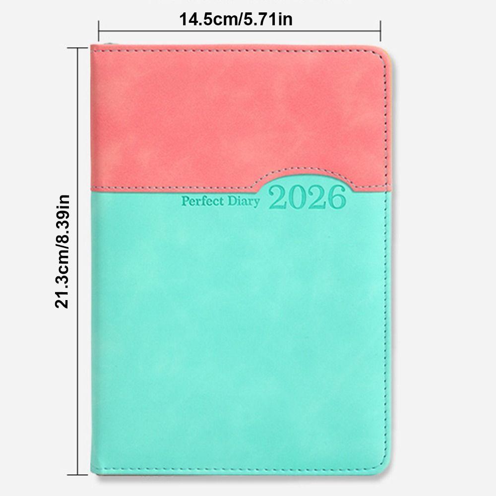 365 Days A5 Agenda Planning Notebook Thick Paper To-do List Notebook Student