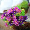 7-pronged Simulation Flower Cute Silk Flower 28 Heads Artificial Daisy  Outdoor Floral