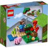 Конструктор LEGO Minecraft Встреча с Крипером Набор 21177 Строительные блоки Игрушка для детей от 7 лет