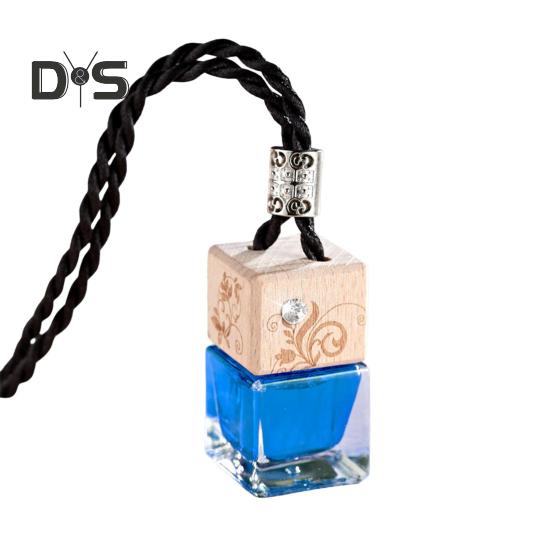 Автомобильный парфюмерный кулон, долговечный аромат, декоративное стекло, автомобильный парфюмерный декор для бодрящего вождения