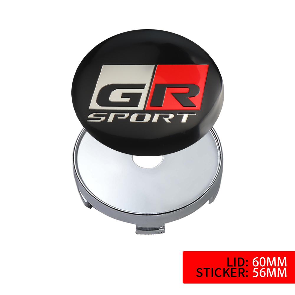 2026 Новые Для Toyota 4 шт. 56/60 мм Центральные колпачки ступицы колеса автомобиля Наклейки на крышку диска Для Toyota Avalon Mirai Avensis Prado Hilux VVT-I 4W