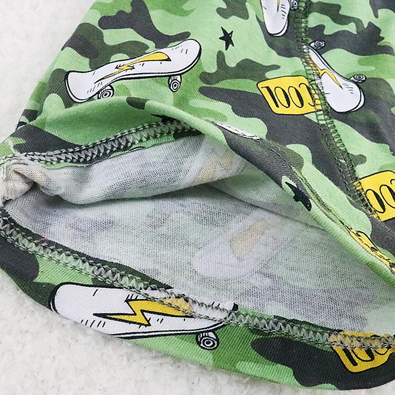 Детские камуфляжные трусы для маленьких мальчиков, трусы-боксеры с героями мультфильмов, детские трусы для детей 2–5 лет