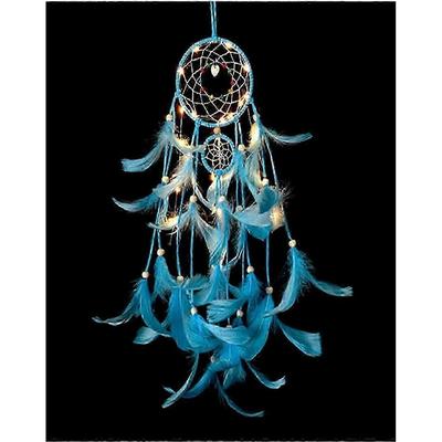 Wind-up Dream Catcher Light - Battery-powered Bedroom Decor