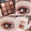9 Color Chocolate Eyeshadow Palette Rose Pink Earth Color Milk Tea Glitter Eye Shadow Makeup Lasting Korean Cosmetic Set