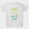 Футболка женская Dad Of The Wild One забавный подарок для счастливой семьи Harajuku принт Kawaii футболка летняя с коротким рукавом женская футболка топ футболка