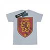 Girls Gryffindor Crest Flat Cotton T-Shirt