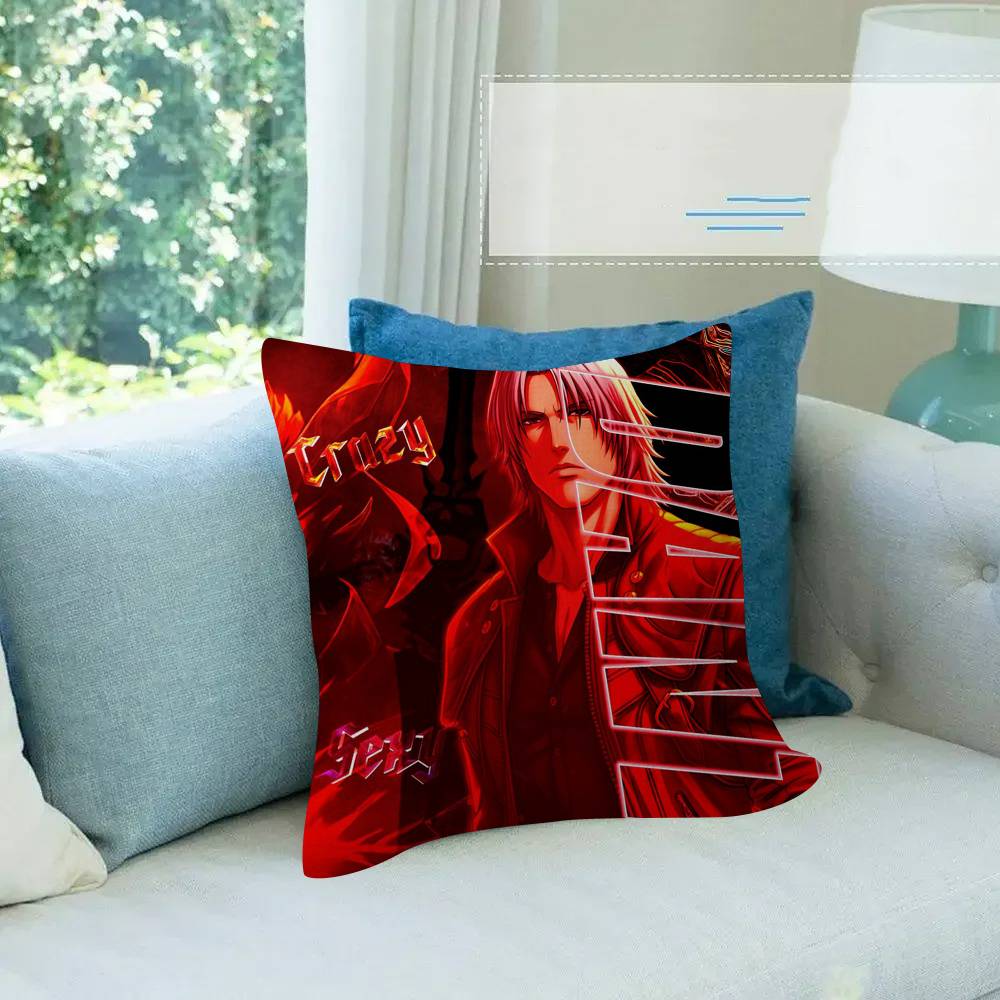 Famous Anime DDevil May Cry Cushion Cover x Polyester Sofa Cushions Decorative Throw Pillows Home Decoration Pillowcover