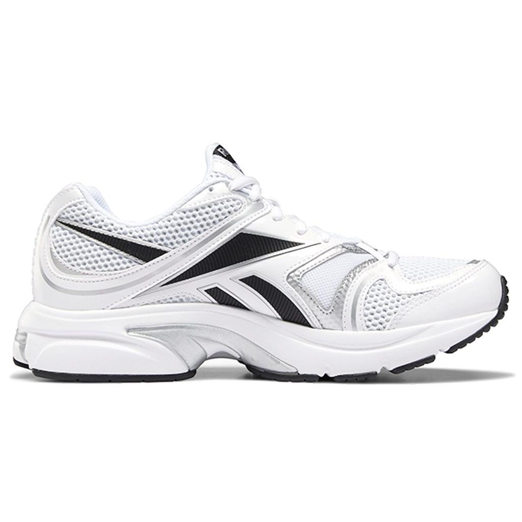 Reebok Premier Road Plus 6 White Silver Metallic Unisex Sneakers Black G58597